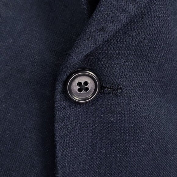 TravelSmith Men's Navy Blue 2 Button Sports Coat Blazer 48R - Picture 5 of 14